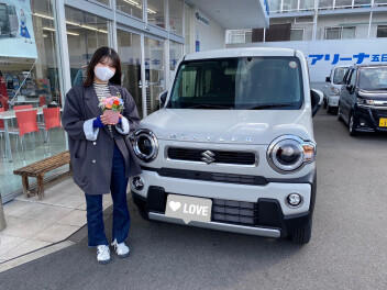 ハスラーご納車おめでとうございます！